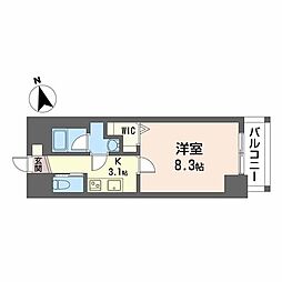 間取図画像 1K
