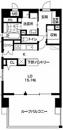 Granmast鶴舞 1LDKの間取図画像