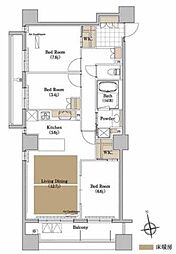 プライムメゾン御器所 3LDKの間取図画像