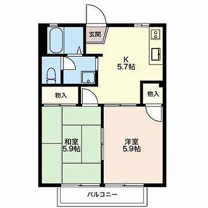 ボナール丸光A棟_間取り_0