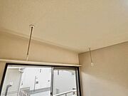 雨でもお洗濯物を干せます♪