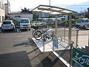 屋根付き駐輪場☆