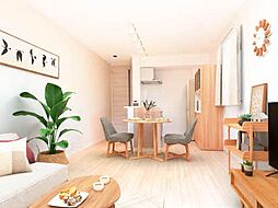 クオリスタ新横江 0101 1階2LDKの室内