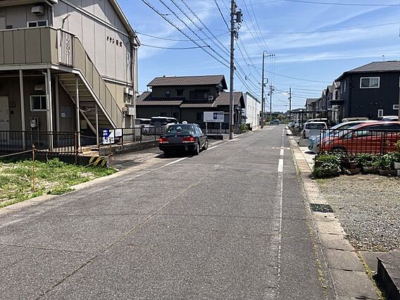 前面道路含む外...