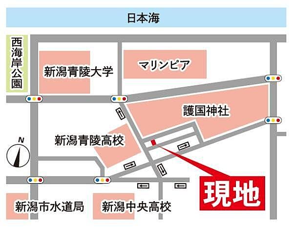 地図を拡大表示