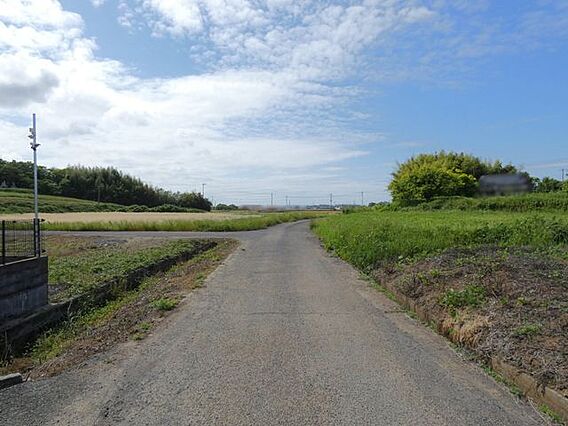 前面道路