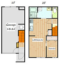 Bliss above新町（ブリスアバブ新町）  ｜ 群馬県高崎市新町（賃貸アパート1LDK・2階・39.33㎡） その2