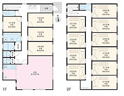 メルティ上並榎 ワンルームの間取図画像