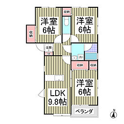 🉐敷金礼金0円！🉐福島ハイツB-2