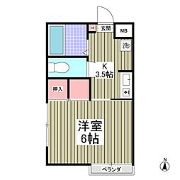 🉐敷金礼金0円！🉐コーポ東日本I