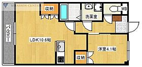 Limiri2  ｜ 新潟県新潟市東区中野山4丁目13-8（賃貸アパート1LDK・2階・36.00㎡） その2