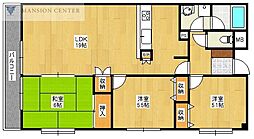 間取図画像 3LDK
