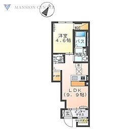 フィグ・ガーデン 1LDKの間取図画像