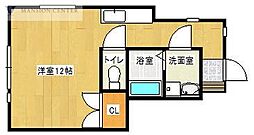 エル・コレクション臨港 ワンルームの間取図画像