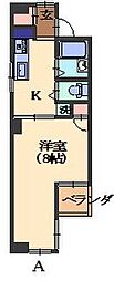 本山プラザ 1Kの間取図画像
