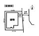 駐車場：配置図　■駐車場2台可
