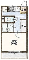 メゾンドエリジェ  ｜ 滋賀県東近江市八日市緑町（賃貸マンション1K・2階・24.37㎡） その2