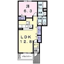 ル・レーブ　B  ｜ 長野県上田市古安曽（賃貸アパート1LDK・1階・46.49㎡） その2