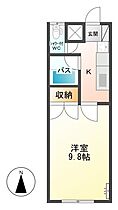 常磐城マンション  ｜ 長野県上田市常磐城（賃貸マンション1K・3階・24.00㎡） その2