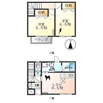 長野県上田市秋和（賃貸アパート2LDK・2階・59.50㎡） その2