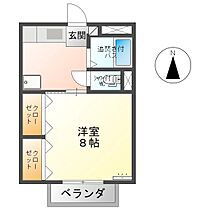 ソレイユケン  ｜ 長野県上田市上塩尻（賃貸アパート1K・2階・29.29㎡） その2