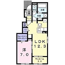 サフィールA  ｜ 長野県上田市中之条（賃貸アパート1LDK・1階・50.42㎡） その2