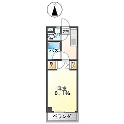 GREENCOAT・C 1Kの間取図画像