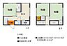区画図：古家：間取り