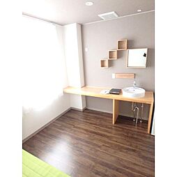 ハイブリッジ11 202 2階ワンルームのリビング/ダイニング