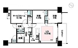 間取図画像 2SLDK