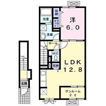 ルーナリア　III 202 ｜ 福井県坂井市春江町東太郎丸11-8-2（賃貸アパート1LDK・2階・52.86㎡） その2