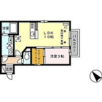 グランモア　ミユキ 203 ｜ 石川県小松市串町（賃貸アパート1LDK・2階・34.73㎡） その2