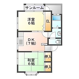 🉐敷金礼金0円！🉐セブンハイツ
