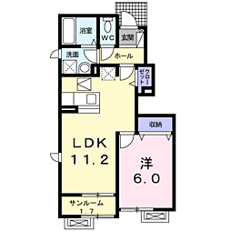 ベル ソレイユ III 1階