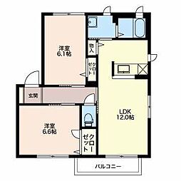 ディア・スキーノ 2階