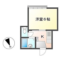 清和館 2階/202