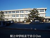 その他「根上中学校まで800m」