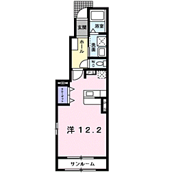 ヴィラモ−ドグリ−ン 1階/104