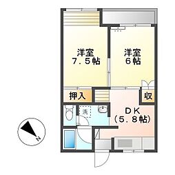 ドリームパレスA 1階/103