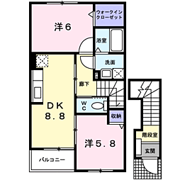 エリクシ−ル 2階/202