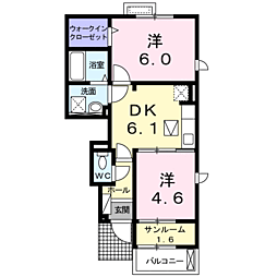 プラシ−ド I 1階/104