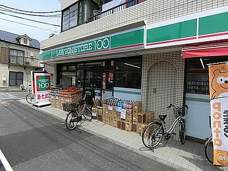 ローソンストア100 板橋西台三丁目店(515m)