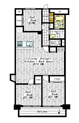 間取図画像 3LDK