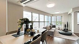 ザ・パークハウス西新宿タワー60 2LDKのリビング/ダイニング