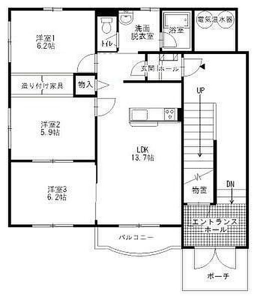 画像2:間取図