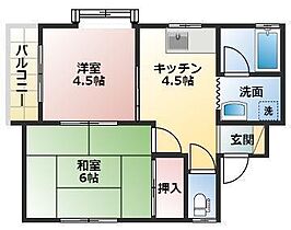 シャトーユ　（江陽） 201 ｜ 青森県八戸市江陽1丁目（賃貸アパート2K・2階・36.43㎡） その2