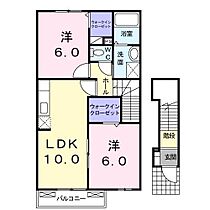 コンフォート玲 202 ｜ 青森県八戸市大字妙字古戸（賃貸アパート2LDK・2階・54.85㎡） その2