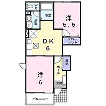 クリスタル 202 ｜ 青森県八戸市南類家2丁目（賃貸アパート2LDK・1階・51.67㎡） その2