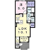 ラフレシール 102 ｜ 青森県八戸市大字湊町字下河原（賃貸アパート1LDK・1階・41.15㎡） その2