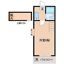 ギャレット21 203 ｜ 千葉県船橋市習志野台8丁目（賃貸アパート1K・1階・18.64㎡） その2